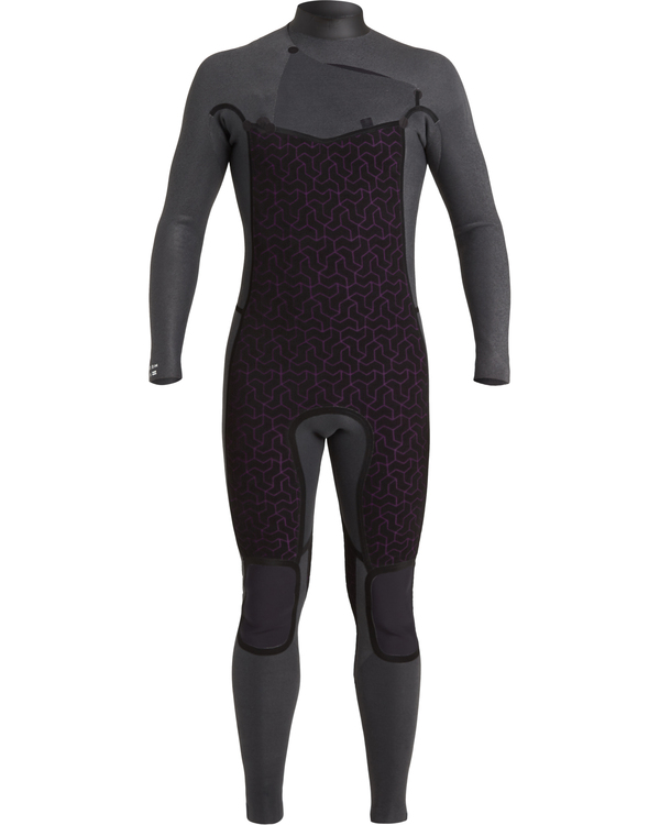 4 Revolution 4/3mm GBS - Chest Zip Wetsuit for Men Blue U44M56BIF0 Billabong