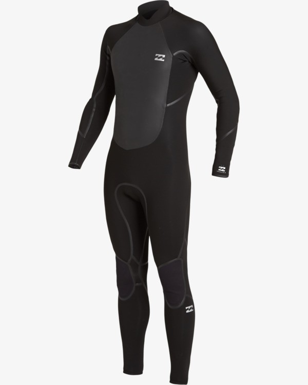 0 Absolute 4/3mm GBS - Back-Zip-Neoprenanzug für Männer Schwarz U44M58BIF0 Billabong