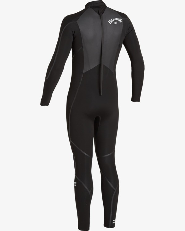 7 Absolute 4/3mm GBS - Back-Zip-Neoprenanzug für Männer Schwarz U44M58BIF0 Billabong