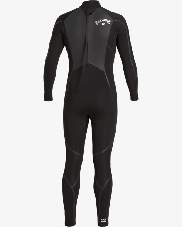 8 Absolute 4/3mm GBS - Back-Zip-Neoprenanzug für Männer Schwarz U44M58BIF0 Billabong