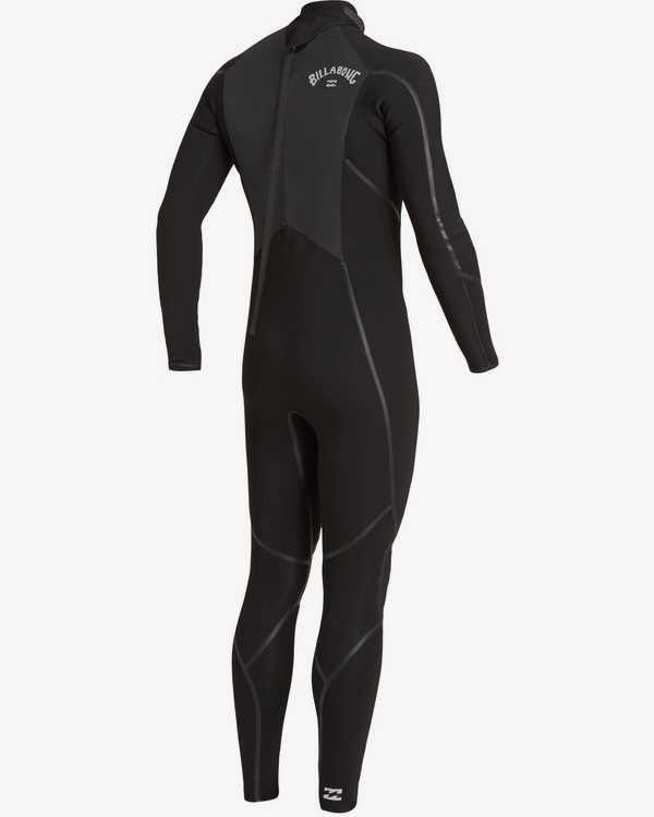 2 Absolute 4/3mm GBS - Back-Zip-Neoprenanzug für Männer Schwarz U44M58BIF0 Billabong