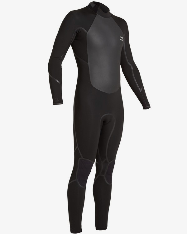 3 Absolute 4/3mm GBS - Back-Zip-Neoprenanzug für Männer Schwarz U44M58BIF0 Billabong