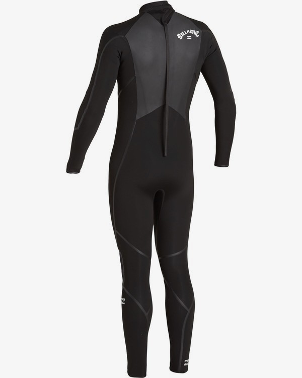 5 Absolute 4/3mm GBS - Back-Zip-Neoprenanzug für Männer Schwarz U44M58BIF0 Billabong