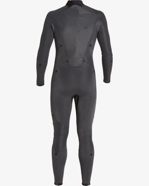 6 Absolute 4/3mm GBS - Back Zip Wetsuit for Men Black U44M59BIF0 Billabong