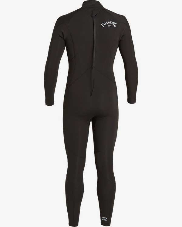 9 Absolute 4/3mm GBS - Back Zip Wetsuit for Men Black U44M59BIF0 Billabong