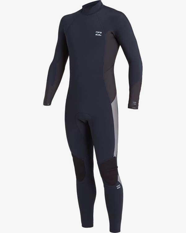 1 Absolute 4/3mm GBS - Back Zip Wetsuit for Men Blue U44M59BIF0 Billabong