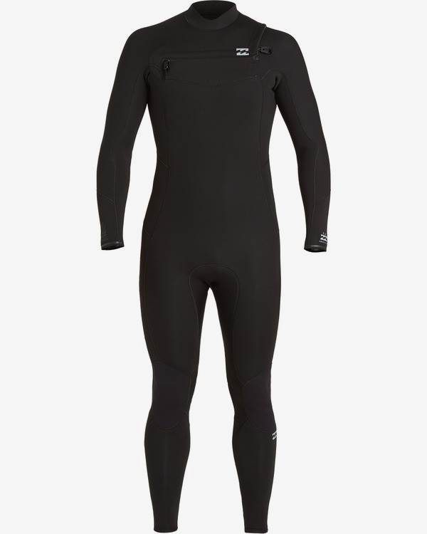 4 Absolute 4/3mm GBS - Chest Zip Wetsuit for Men Black U44M60BIF0 Billabong