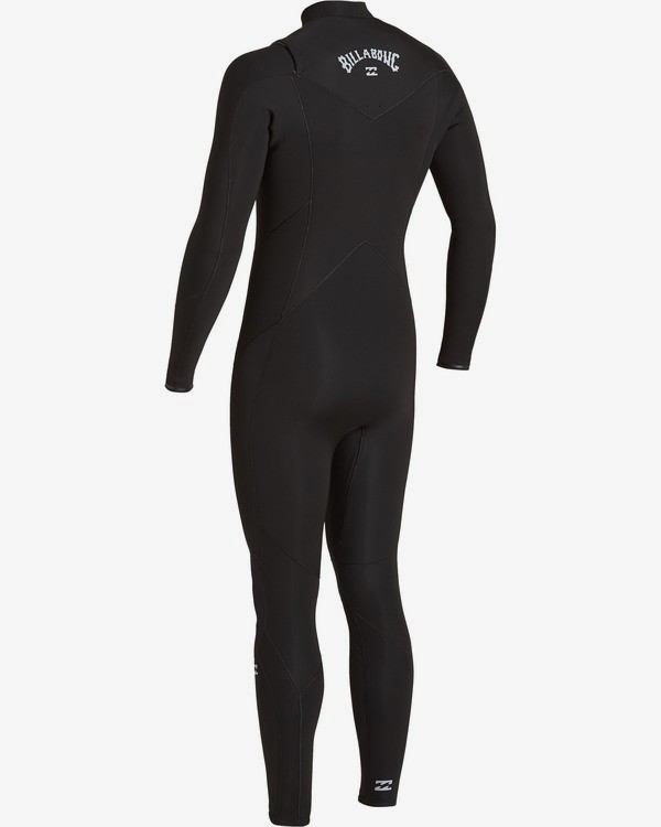 5 Absolute 4/3mm GBS - Chest Zip Wetsuit for Men Black U44M60BIF0 Billabong