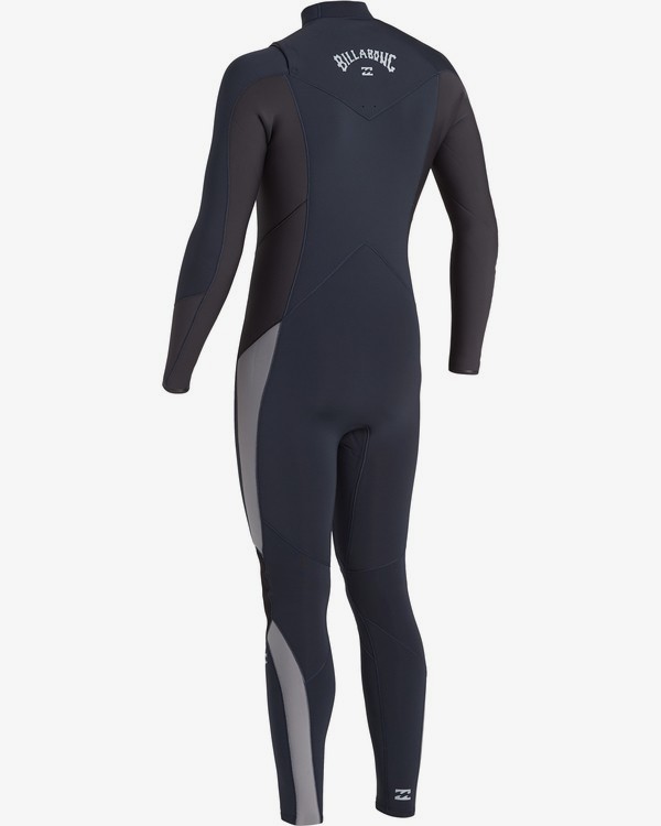 3 Absolute 4/3mm GBS - Chest-Zip Neoprenanzug für Männer Blau U44M60BIF0 Billabong
