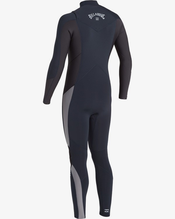 5 Absolute 4/3mm GBS - Chest-Zip Neoprenanzug für Männer Blau U44M60BIF0 Billabong