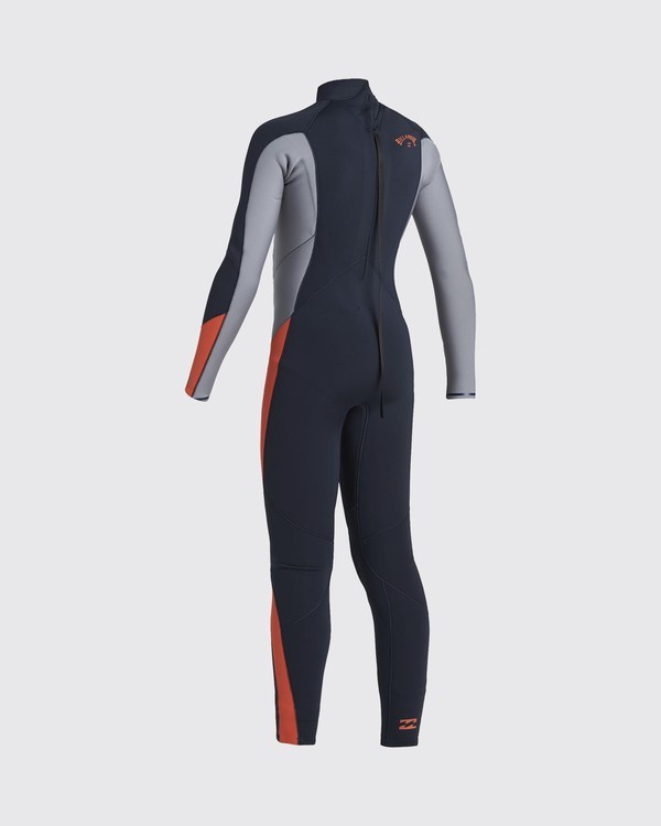 1 Absolute 5/4mm GBS - Traje de surf con cremallera trasera para Chicos Azul U45B12BIF0 Billabong