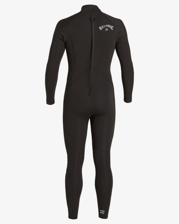 8 Absolute 5/4mm GBS - Back Zip Wetsuit for Men Black U45M60BIF0 Billabong