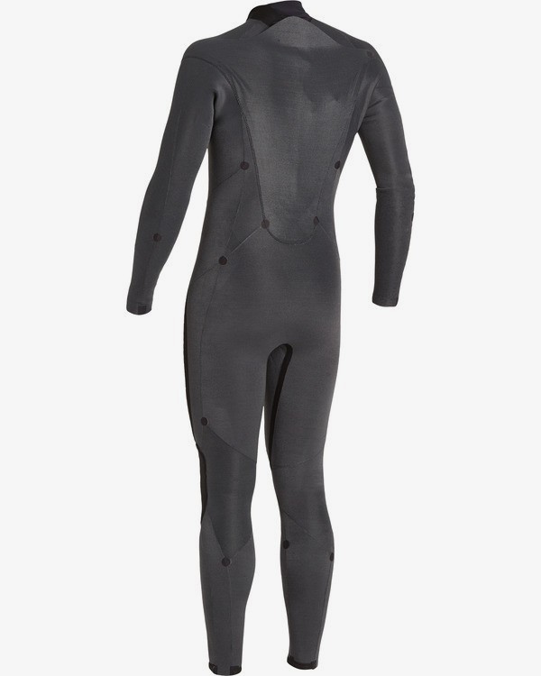 5 Absolute 5/4mm GBS - Back Zip Wetsuit for Men Black U45M60BIF0 Billabong