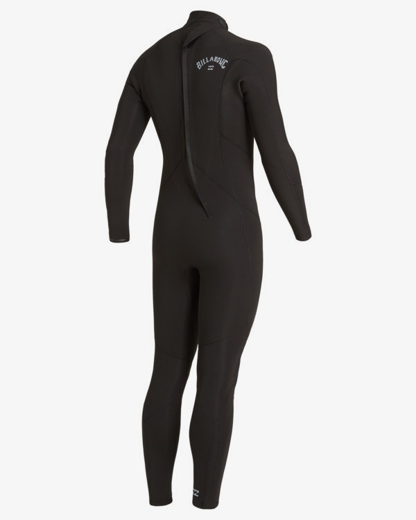 11 Absolute 5/4mm GBS - Back Zip Wetsuit for Men Black U45M60BIF0 Billabong