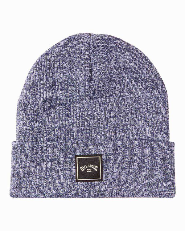 0 Stacked Heather - Beanie for Men Blue U5BN28BIF0 Billabong