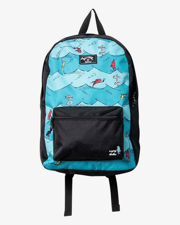 0 Dr Seuss 1 Fish2 Fish All Day - Backpack for Men White U5BP18BIF0 Billabong