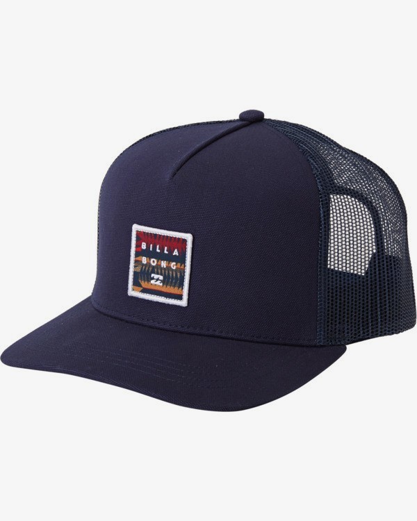 0 Stacked - Trucker Cap for Men Blue U5CT04BIF0 Billabong