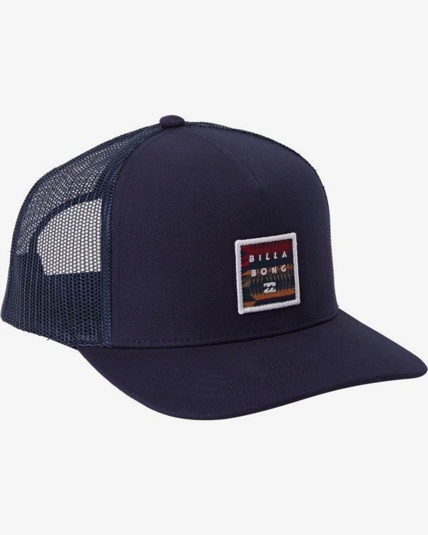 1 Stacked - Trucker Cap for Men Blue U5CT04BIF0 Billabong