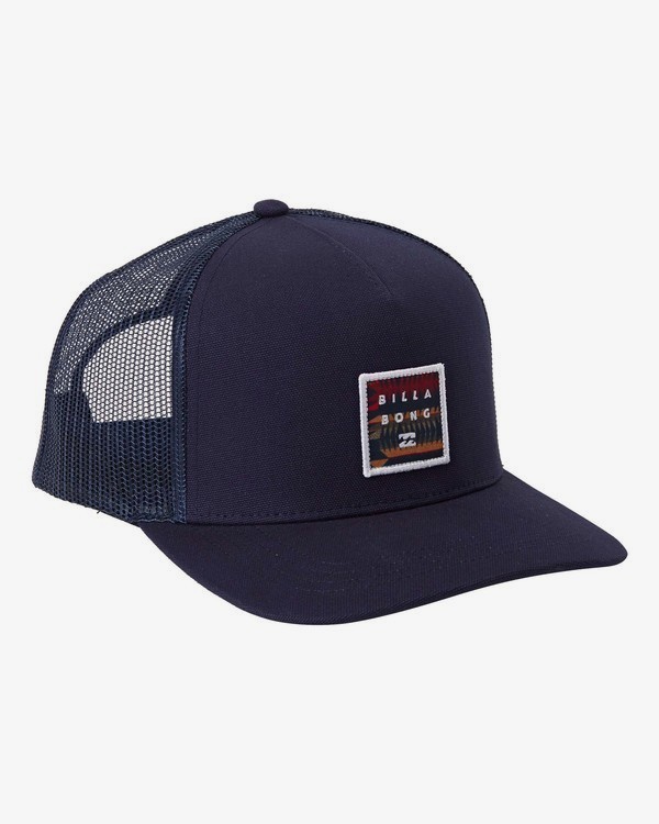 6 Stacked - Trucker Cap for Men Blue U5CT04BIF0 Billabong