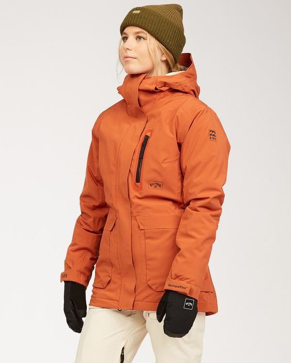 Billabong Women's Trooper STX Snowboard buy Jacket - Sunset Red