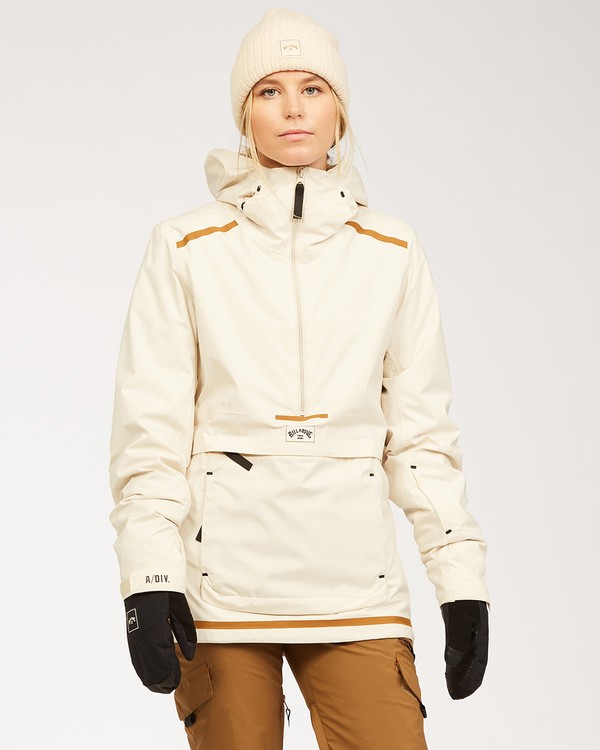 9 Adventure Division Collection Passage - Chaqueta para Mujer Blanco U6JF21BIF0 Billabong