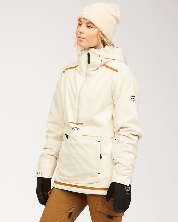 13 Adventure Division Collection Passage - Chaqueta para Mujer Blanco U6JF21BIF0 Billabong