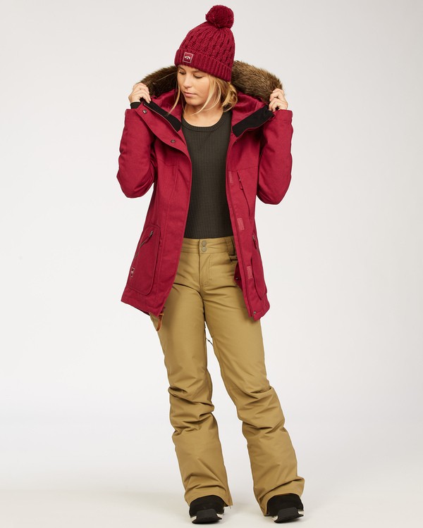 1 Into The Forest - Jacket for Women Red U6JF25BIF0 Billabong