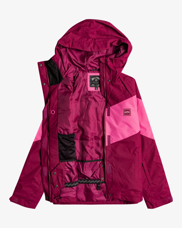 Billabong pink jacket best sale