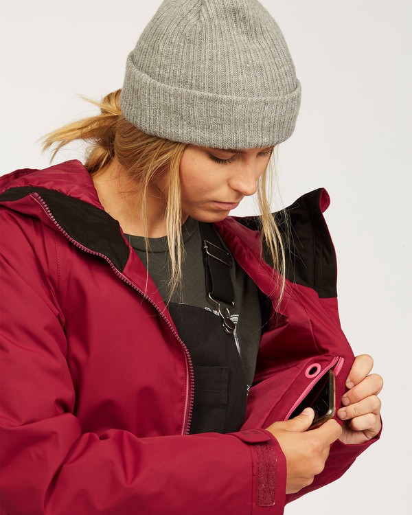 5 Sula - Jacket for Women Red U6JF29BIF0 Billabong