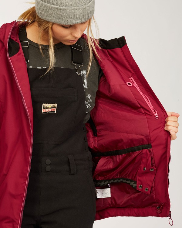 7 Sula - Jacket for Women Red U6JF29BIF0 Billabong