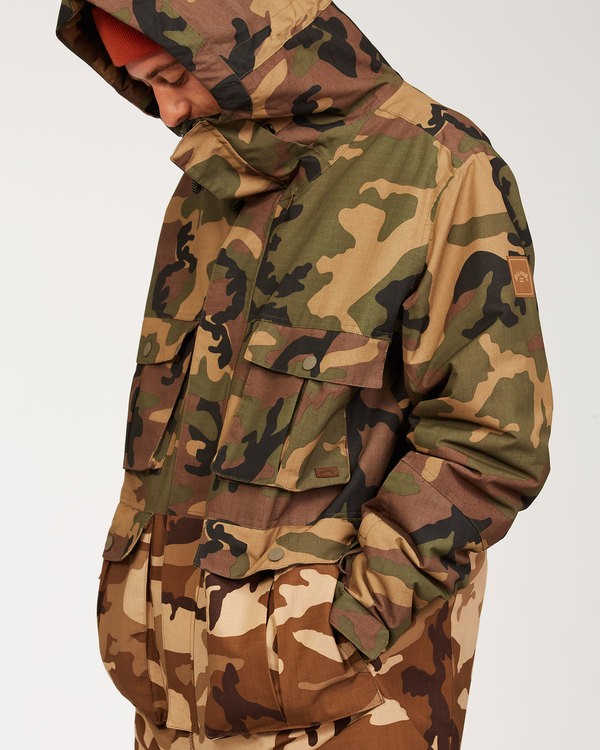 8 Adversary - Jacke für Männer Grün U6JM25BIF0 Billabong