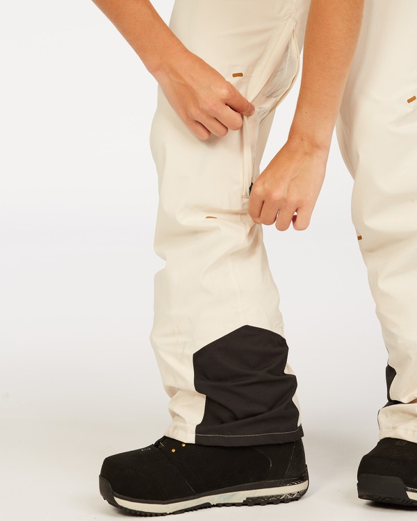 6 Adventure Division Collection Drifter Stx - Snow Pants for Women White U6PF20BIF0 Billabong