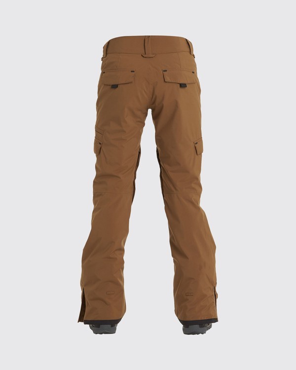 7 Adventure Division Collection Nela - Snow Pants for Women Brown U6PF21BIF0 Billabong
