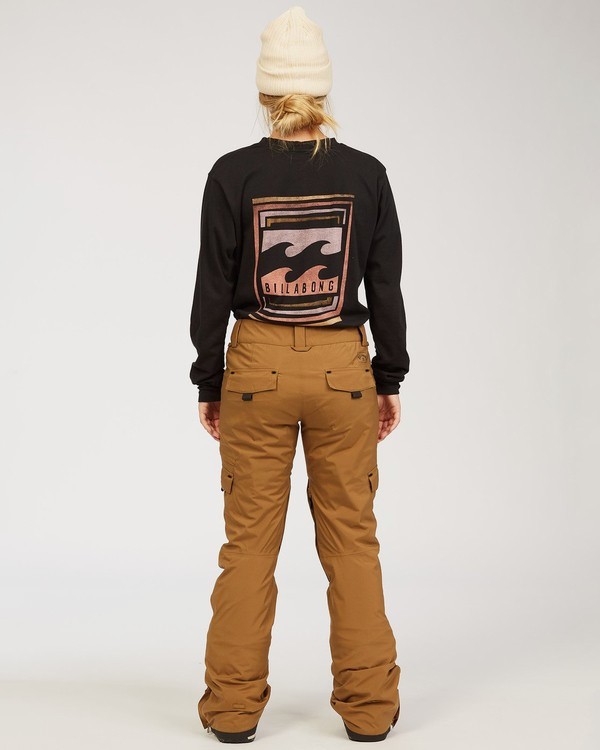 1 Adventure Division Collection Nela - Snow Pants for Women Brown U6PF21BIF0 Billabong