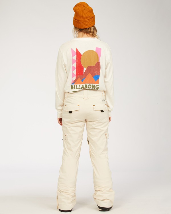 2 Adventure Division Collection Nela - Snow Pants for Women White U6PF21BIF0 Billabong
