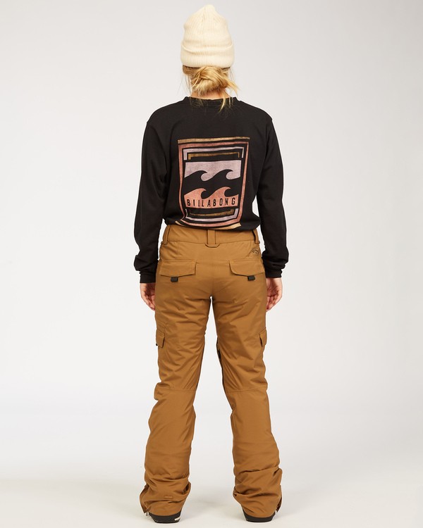 8 Adventure Division Collection Nela - Snow Pants for Women Brown U6PF21BIF0 Billabong