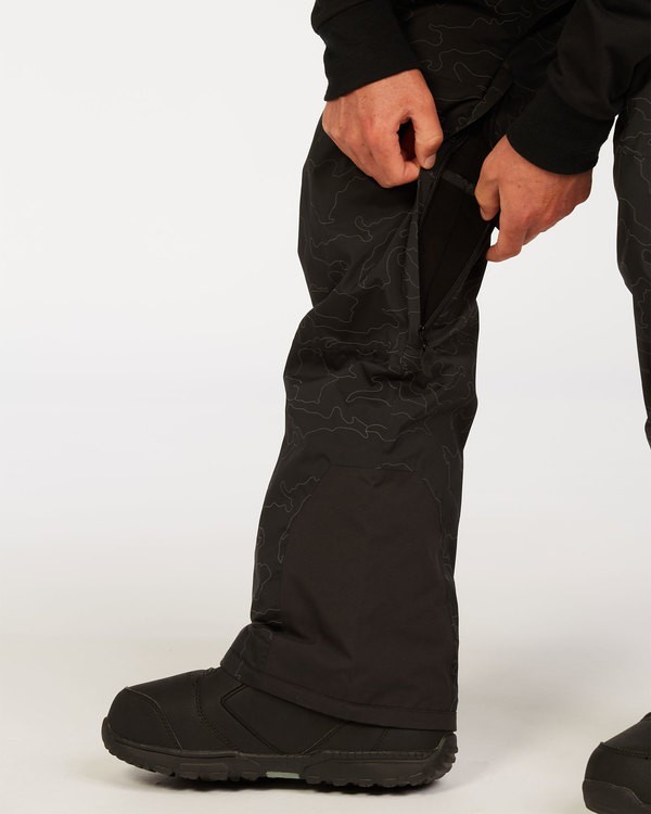 4 Adventure Division Collection Compass - Pantaloni da Snowboard da Uomo Black U6PM22BIF0 Billabong