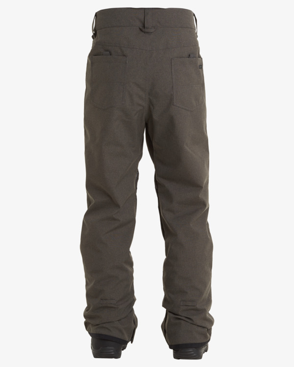 7 Outsider - Pantalón para Nieve para Hombre Gris U6PM25BIF0 Billabong