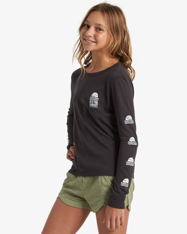 2 Into The Sunset - Long Sleeve Shirt for Girls  U8LS02BIF0 Billabong