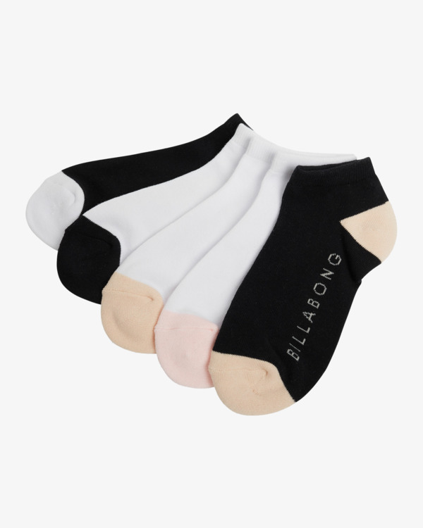 0 Serenity 5 Pack Of Socks Pink UBJAA00134 Billabong