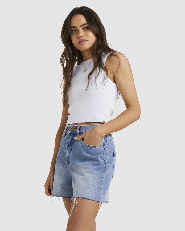 8 Riley - Short en denim pour Femme  UBJDS00103 Billabong