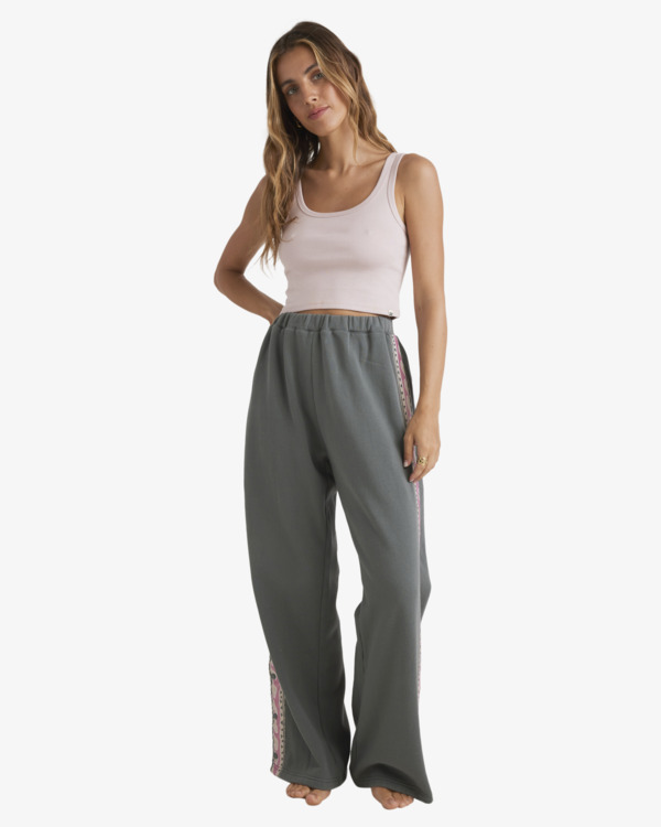 3 Since 73 The Way Back - Broek met Elastische taille voor Dames Green UBJFB00137 Billabong