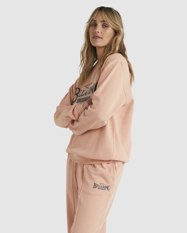 4 Surfed Out - Sweater voor Dames Orange UBJFT00207 Billabong