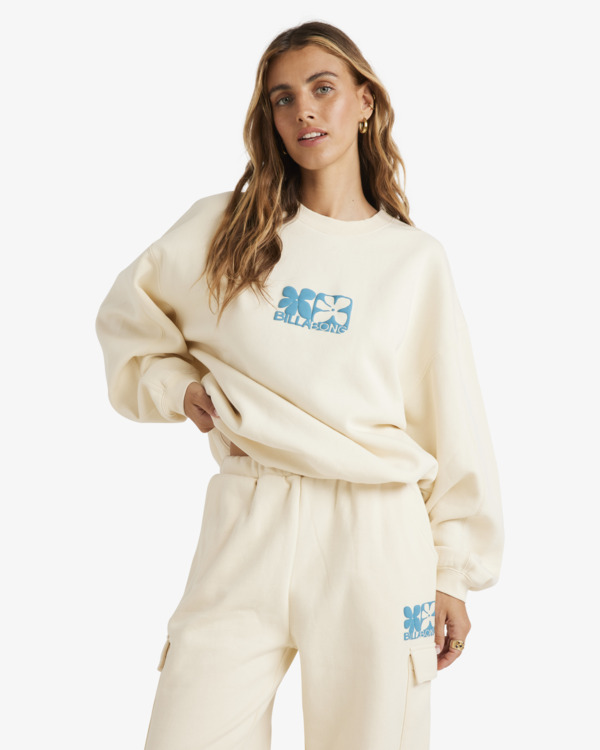 0 Lucky You Kendall - Sweater voor Dames White UBJFT00273 Billabong