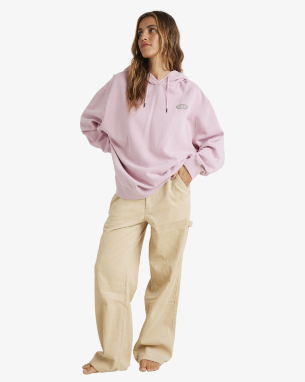 1 Since 73 Beach Tour - Pullover Hoodie for Women Pink UBJFT00281 Billabong