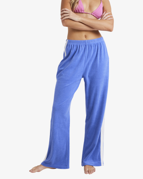 1 Since 73 Since 73 - Pantaloni con vita elasticizzata da Donna Purple UBJNP00179 Billabong