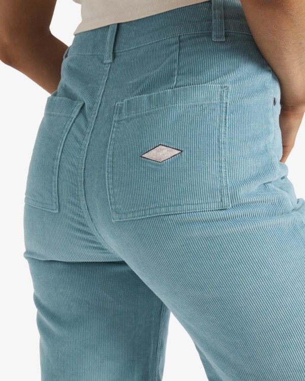 7 Sea Tone - Wide Leg Trousers for Women Blue UBJNP00191 Billabong