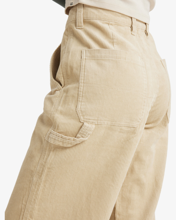 8 Since 73 Tones Collet - Pantaloni cargo da Donna Beige UBJNP00210 Billabong