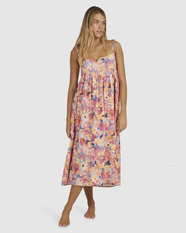 5 Summer Bliss - Robe longue pour Femme Rouge UBJWD00288 Billabong