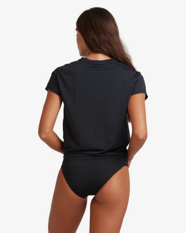 7 Sundays Surf - Short Sleeve UPF 50 Surf T-shirt for Women Black UBJWR00122 Billabong